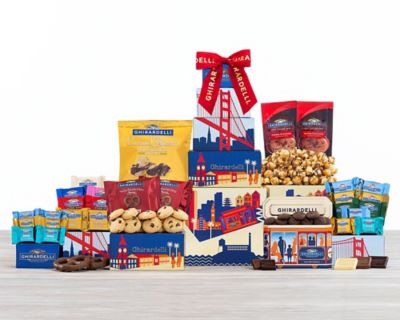 Ghirardelli Milk and Dark Chocolate Tower