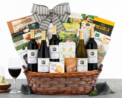 Steeplechase Vineyards Tasting Room Gift Basket at Van's Gifts