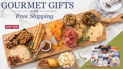Gourmet gifts with free shipping