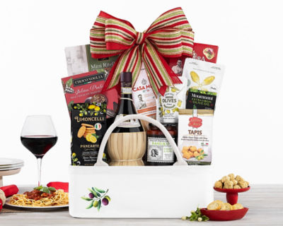 Suggestion - D'Aquino Chianti DOCG Italian Wine Basket 