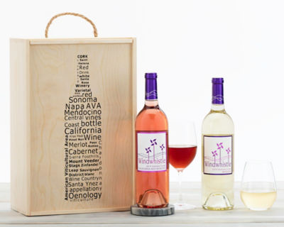 Windwhistle Moscato Duet Gift Box at Van's Gifts