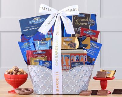 Item 302 - Ghirardelli Milk and Dark Chocolate Gift Basket 30% Save Original Price is $ 100.00