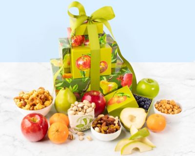 Item 5078 - Gourmet Fruit and Nut Collection Gift Tower FREE SHIPPING 35% Save Original Price is $ 145.00
