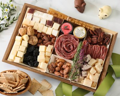 Item 5329 - Charcuterie Deluxe Meat and Cheese Board FREE SHIPPING 30% Save Original Price is $ 225.00