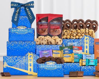 Item 543 - Deluxe Ghirardelli Chocolate Tower FREE SHIPPING