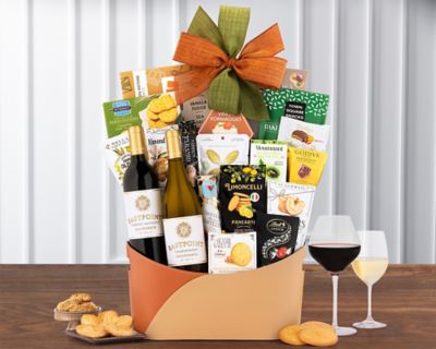 Item 735 - Eastpoint Cellars California Wine Basket FREE SHIPPING 5% Save Original Price is $ 105