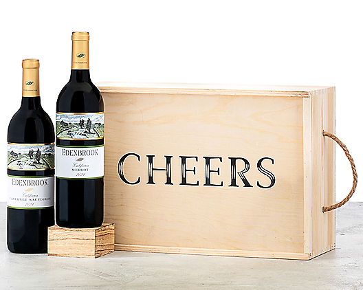 Cabernet Wood Gift Box - SEND Liquor